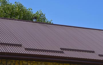 typical Clachan Na Luib corrugated roof uses